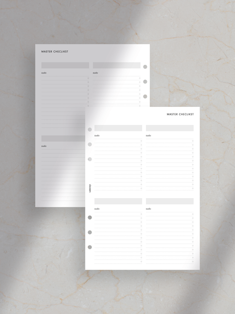 Goal and project planner, success and productivity, planner printables, digital download, instant download, pdf file, 52 pages, aesthetic, clean, sleek, luxury design layout, dream life, vision of life, tracker, pomodoro technique, priority matrix, organization, planning.