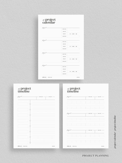 The Masterful Pursuit - The Ultimate Goal & Project Planner - Workbook - 32 Pages